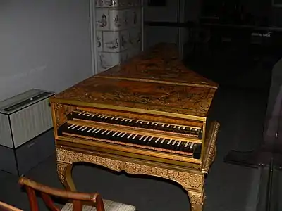 Clavecin de 1632, Musée d'Art et d'Histoire, Neuchâtel