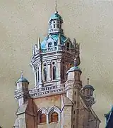 Clocher de Notre-Dame de Dole (1596), par Hugues Sambin.