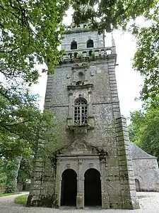 Le clocher de la chapelle Sainte-Suzanne.