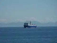 Le Camille-Marcoux sur le fleuve Saint-Laurent