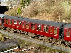Voiture RMB, côté frigo.