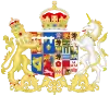Blason de Augusta de Saxe-Gotha-Altenbourg