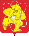 Le blason de Zheleznogorsk, Kraï de Krasnoïarsk