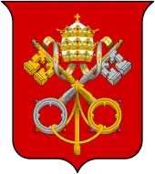 Blason du Saint-Siège.