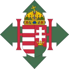 Armoiries du régime fasciste hongrois