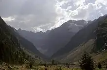 Le Valeille, en amont de Lillaz.