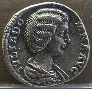 Monnaie de Julia Domna Augusta - Musée des beaux-arts de Lyon.