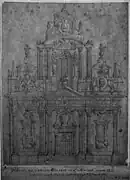 Ancien portail, par Pernot,