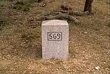 Borne frontière no&nbsp;569 au Col de Panissars
