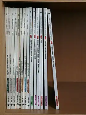 Les quatorze premiers albums de Nabuchodinosaure.