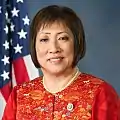 Colleen Hanabusa, représentante de 2011 à 2015 et depuis 2017 pour Hawaï