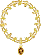 Collier de l'ordre du Lion norvégien.