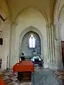 Croisée du transept, vue vers le nord.