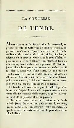 Image illustrative de l’article La Comtesse de Tende