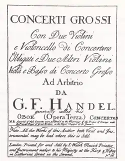 Image illustrative de l’article Concertos grossos, op. 3 de Haendel