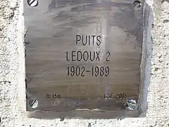 Puits Ledoux no&nbsp;2, 1902-1989.