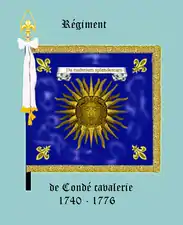 Condé cavalerie 1740 à 1776 (avers)