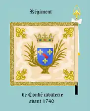 Condé cavalerie à 1740 (revers)