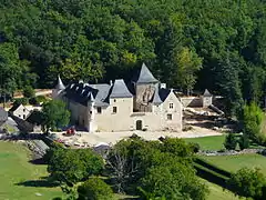 La Petite Filolie vue depuis le coteau de l'Escaleyrou.