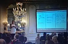 Karine Baillet en conférence