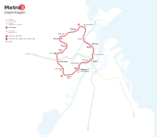 Voir la carte de la ligne.