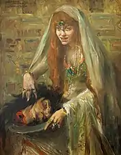 Gertrud Eysoldt&nbsp;(de) en Salomé, Lovis Corinth