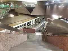 Vue globale du niveau -2