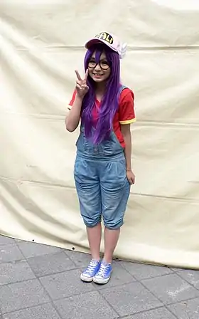 Cosplay d'Aralé Norimaki au :Fancy Frontier&nbsp;(ja) 25, à Taïwan en 2015.