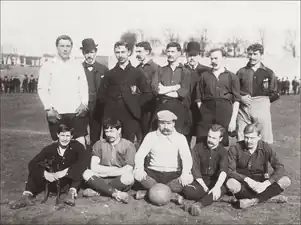 Photo d'une équipe de football