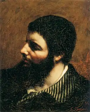 Autoportrait dit au col rayé (1854), musée Fabre.