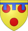 Blason de Jean de Courtenay