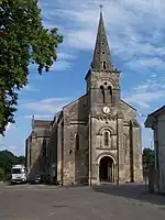 L'église Saint-Léger (août 2014).