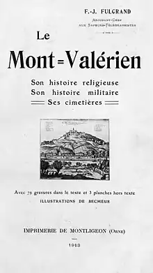Couverture du livre sur le Mt Valérien