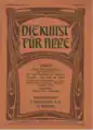 Die Kunst für Alle, couverture de Peter Behrens, août 1902.
