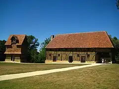 La ferme et le colombier.
