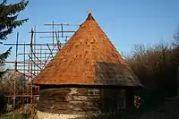 Le chevet de l'église.