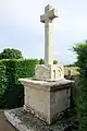 Croix de cimetière à Quily, Morbihan (4 octobre 2013).