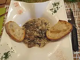 Image illustrative de l’article Croûte aux champignons