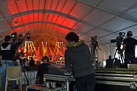 La régie son et lumières en 2014