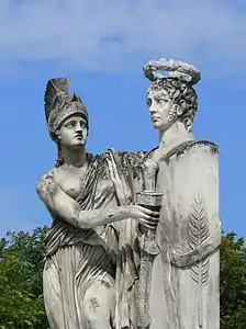 Fontaine Desaix à Paris (de 1803 à 1906) puis à Riom (depuis 1906).