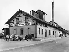 La fabrique d’engrais Hauert en 1960