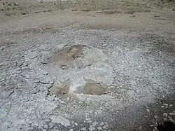 Penta le 5 juillet 2010 à sec en raison d'une éruption de Sawmill.