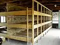 Couchettes des détenus.