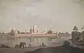 The Taje Mahel, Agra (aquatinte, 1801)
