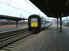 Train à quai en 2007.