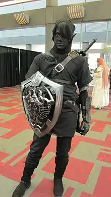 Cosplay du personnage Dark Link.