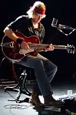 Wovenhand en 2010 (de gauche à droite) : David Eugene Edwards, Ordy Garrison, Pascal Humbert.