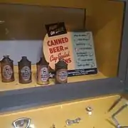 Canettes de bière Black Horse