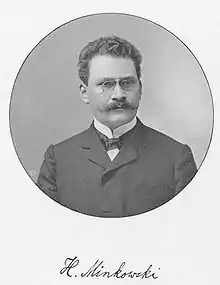 Hermann Minkowski.