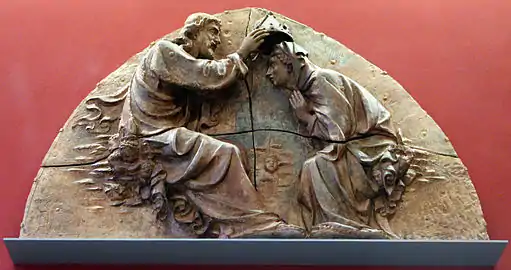 Couronnement de la Vierge à                         l'Hôpital Santa Maria Nuova.